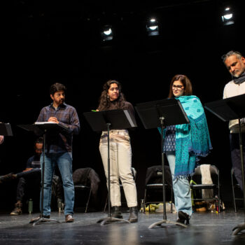 Sofia Ahmad, Sherrif Shivakumaran, PUNEET, Nemma Adeni, Sindu Singh, and Saqib Mausoof 
in Children of the Wise by Aidaa Peerzada, BAPF2024