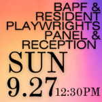 BAPF & RPP PANELRECEPTION