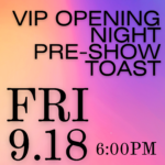 Opening Night PreShow toast
